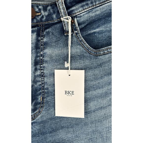 BKE Womens Payton Bootcut Stretch Jeans Mid Rise Size 31 x 30 Short New Denim - Picture 4 of 10